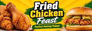 Fried Chicken Combo Delight